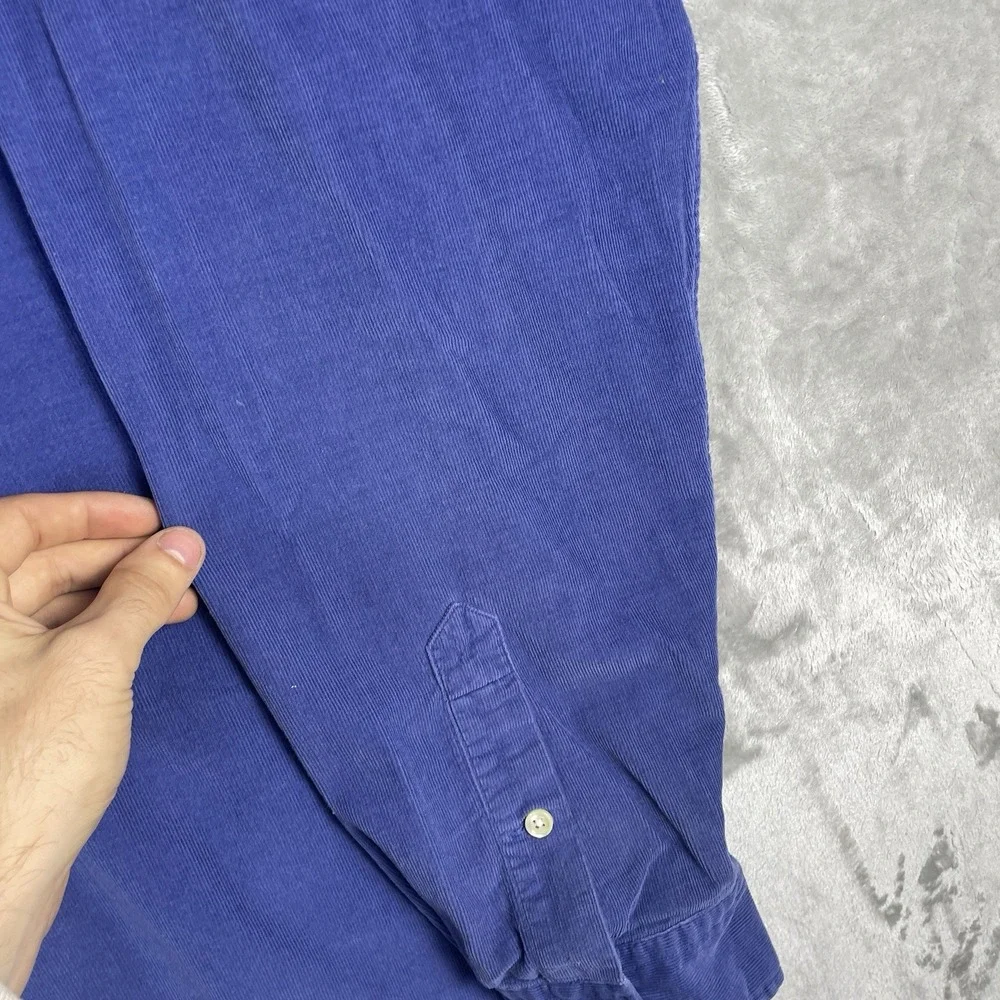 Vintage 90s Polo Ralph Lauren The Blaire Button Down Shirt Mens XXL Corduroy